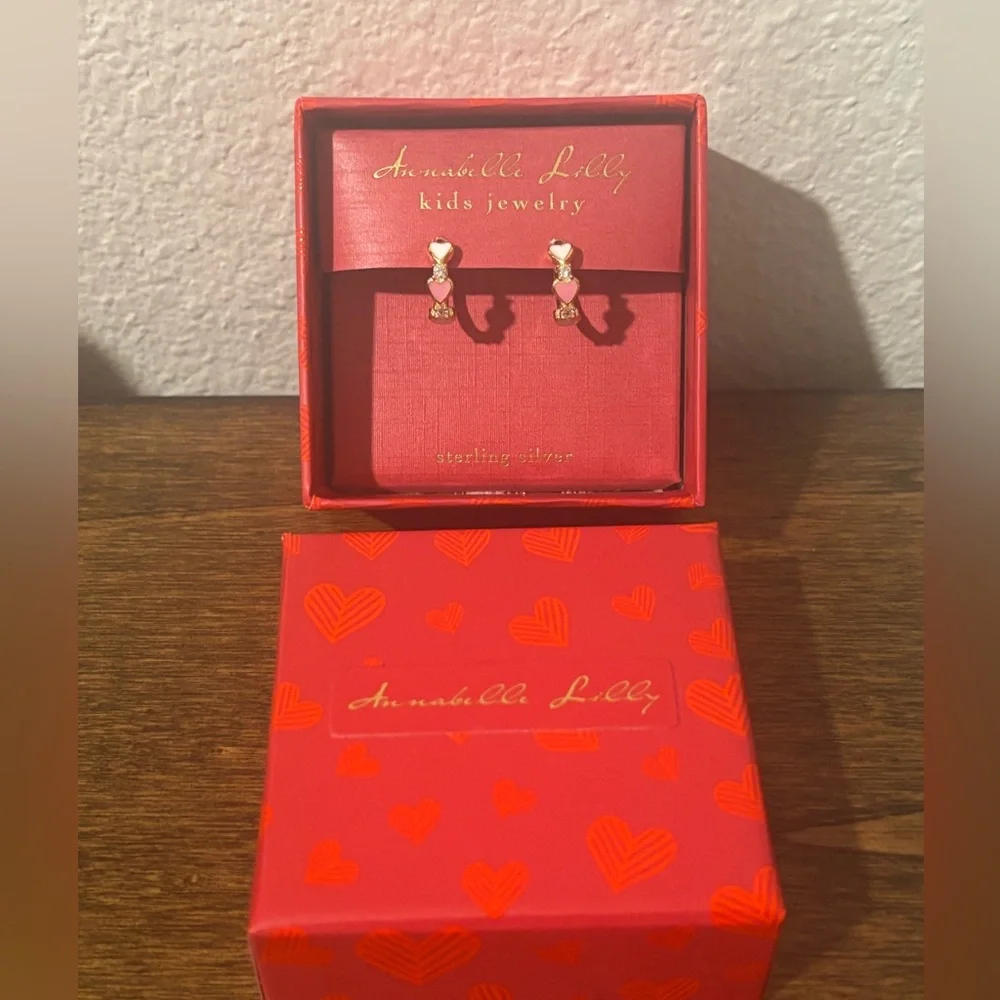 Annabelle Lilly Kids Sterling Silver Earrings - Picture 1 of 3